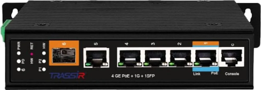 TRASSIR TR-NS25061S-180-4POE